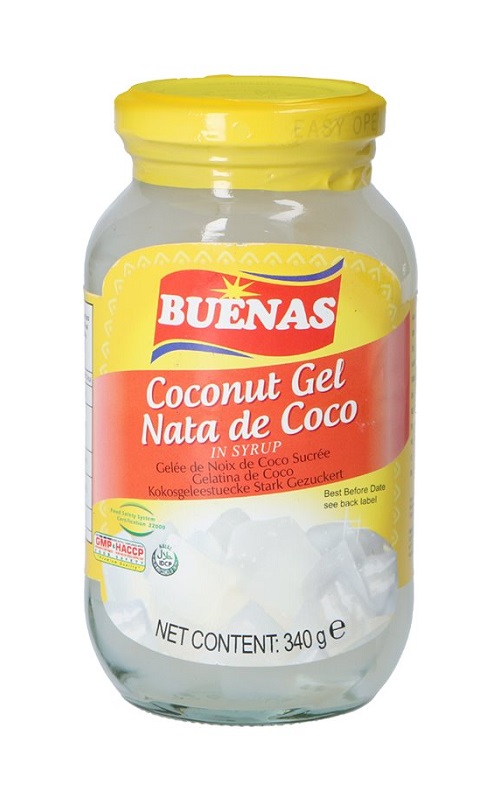 Gelatina Nata de Coco in sciroppo Buenas 340 g.